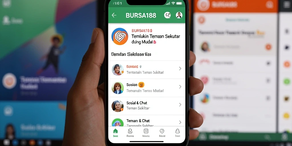 Antarmuka BURSA188 yang modern dan interaktif.