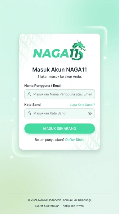 Masuk ke akun naga11 dengan mudah dan cepat